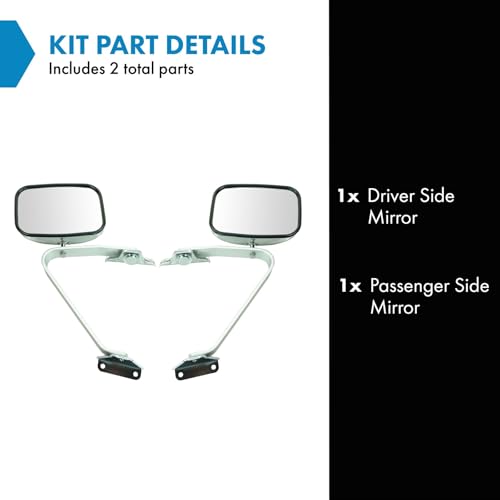 Rétroviseurs Ford F-150 1987-1991 kit de miroirs gauche droite FO1320102 - 2