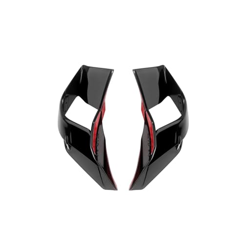 Carénage latéral moto R15 YZF YZFr15 V4 2022 2023 : ailerons de protection fixes noirs