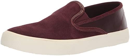 sperry leather slip on