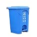 BLLYAYR Kosze na śmieci wewnętrzne / zewnętrzne kosze na śmieci plastikowe pojemniki na śmieci o pojemności 50 l z pojemnikiem na śmieci 100 l z pojemnikiem na śmieci śmieci śmieci śmieci śmieci śmieci śmieci śmieci pojemniki na śmieci (kolor: Niebieski, rozmiar: 50 l)