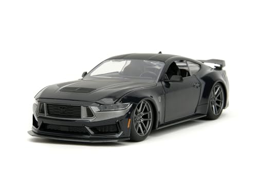 2024 Mustang Dark Horse Muscle Car Black - 35278-1/24 Scale Diecast Model Car