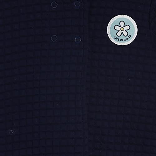 Image of miniklub Infant Girls Hooded Lightweight Quilted Jacket