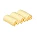 Set di 3 fodere per fasciatoio in cotone 50x70 / 55x75 / 50x80 cm - Giallo