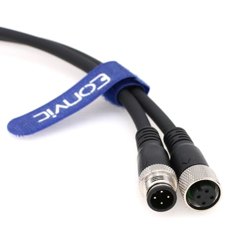 Cable sensor Industrial 10M M12 4 pines macho a hembra miniatura 4