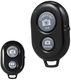 Controle Remoto Bluetooth para Selfie, Compatível com iOS e Android, Universal