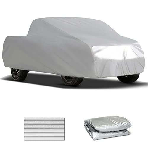 Image of Pickup Truck Cover Universal All Weather Heavy Outdoor Replacement for Pickup Truck up to 230 L x 75 W x 65 H Inch