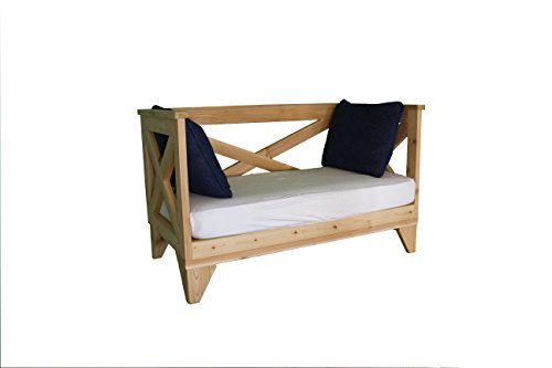 St Michaels Fine Woodworking And Cabinetry The Original Chesapeake Bay Porch Swing Bed - Natural Cedar - Crib Size 28Wx52L Mattress #TOP1