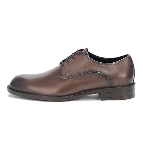 Image of BOSS Men's Tayil Smooth Leather Derby Dress Shoe