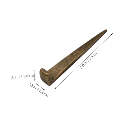 Image of jojofuny Bronze Nail Picture Frame Hanging Picture Nails for Wall Decor Drywall for Hanging Wall Framing Supplies