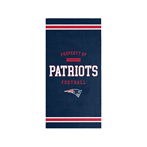 FOCO New England Patriots NFL Property of Beach Towel