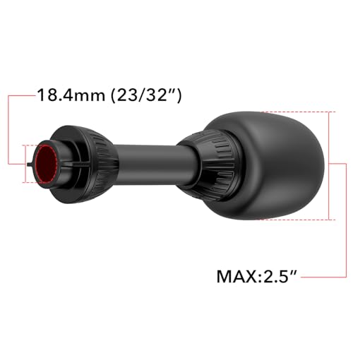 Image of POPULO Electric Plunger Toilet the toilet-specific head