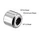 sourcing map 5Stücke HK0306 Gezogene Schalen Nadellager 3mm Bohrung Dmr 6,5mm OD 6mm Breite DE de