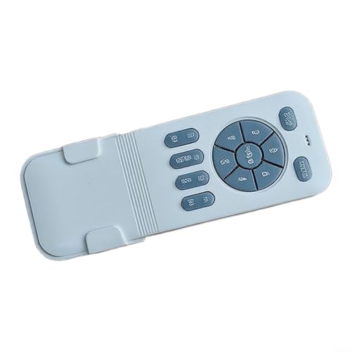 Mando inalámbrico inteligente para ventilador de diseño y lámpara regulable blanca 5