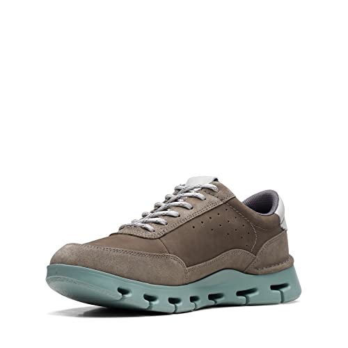 Image of Clarks Mens 26166010-black Comb Sneaker