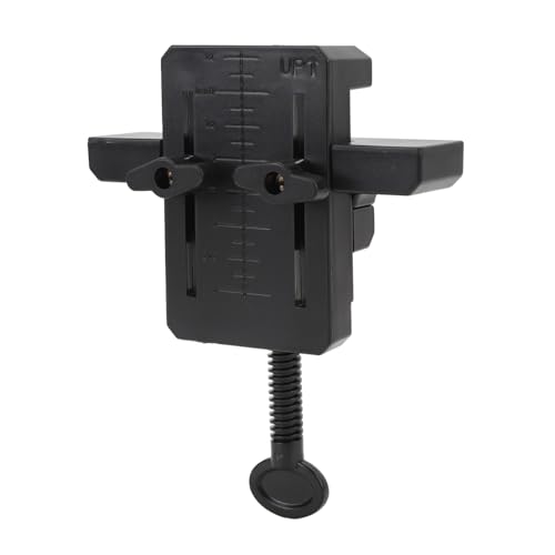 Spacnana Verstellbarer Positionierer für die Installation von Schranktüren, Langlebiger ABS-Montageorter, Einfache Einrichtung für Holzbearbeitungsprojekte zu Hause