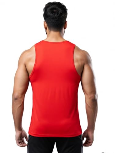 Image of 3Colors Men's Active Sleeveless Polyester Tank Top- Cool and Comfortable Workout wear, Dry fit Gym Vests - Unity