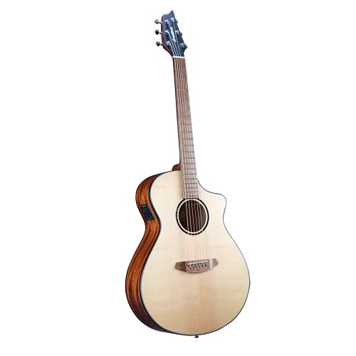 Breedlove Eco Discovery S Concert Ce Acoustic-Electric Guitar - Sitka/African Mahogany #TOP1