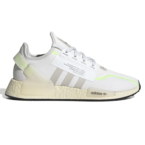 adidas Mens NMD_R1 V2 Lace Up Sneakers Shoes Casual - White - Size 9 M