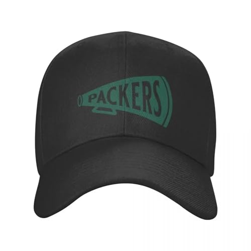 PZIDKATEE Megáfono Vintage -(Palabra Green Packers) Gorra de béisbol Casco de Golf Gorras de Playa para Hombres