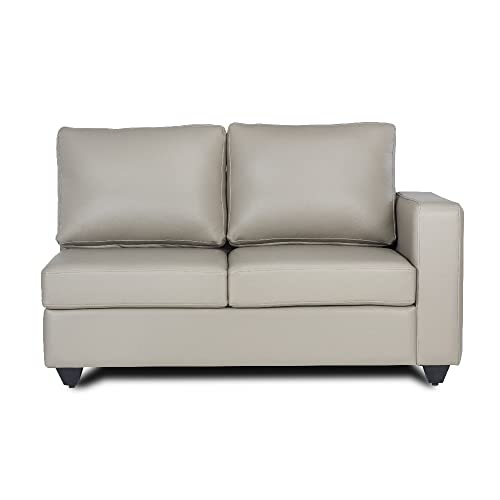 Image of Wakefit Sofa Set | 3 Year Warranty | Sofa 2 Seater, 2 Seater Sofa for Living Room, Wooden Sofa Set, Couch Sofa for Living Room, Sofa for Living Room - Napper(Jindal : Cappuccino)