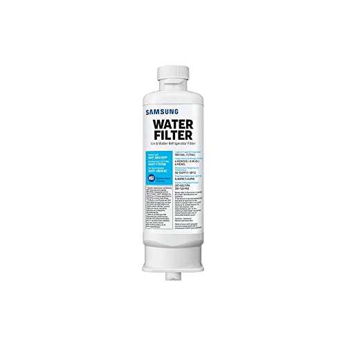 Comparison: Best Water Filters For Fridge 7 SAMSUNG Genuine Filter for Refrigerator Water and Ice, Carbon Block Filtration, Reduces 99% of Harmful Contaminants for Clean, Clear Drinking Water, 6-Month Life, HAF-QIN/EXP, 1 Pack