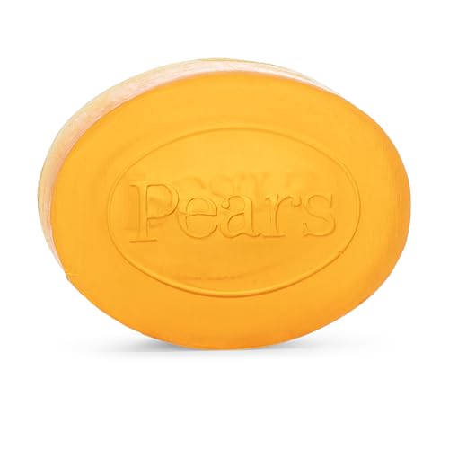 Image of Pears Pure and Gentle with Glycerin and Naturals Oils - Amber for Unisex - 4.4 oz Bar Soap (Pack of 2)