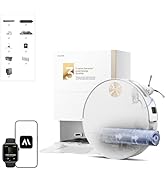 Mova S70 Ultra Roller Robot Vacuum Cleaner with 32,000Pa Suction Power and HydroForce Wiping, CovertSense Navi...