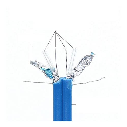 Cable SATA III 0.5 m Angulado Azul miniatura 3