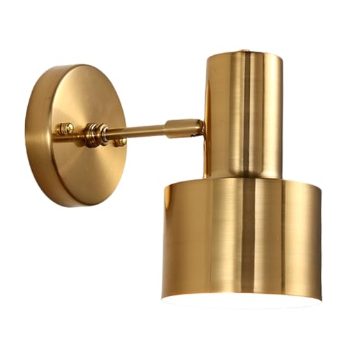 Lámpara de pared de cobre dorado de diseño moderno exclusivo