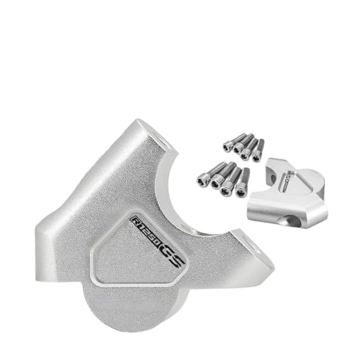 Cache de rehausseurs guidon R1200GS et R1250GS, finition premium pour moto trail