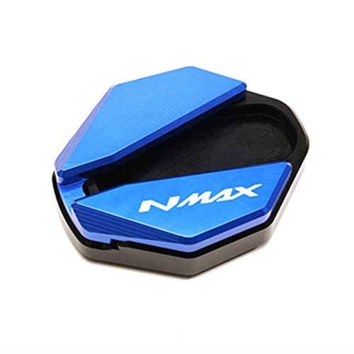 Support béquille latérale NMAX 125 extension aluminium CNC finition Premium anodisée