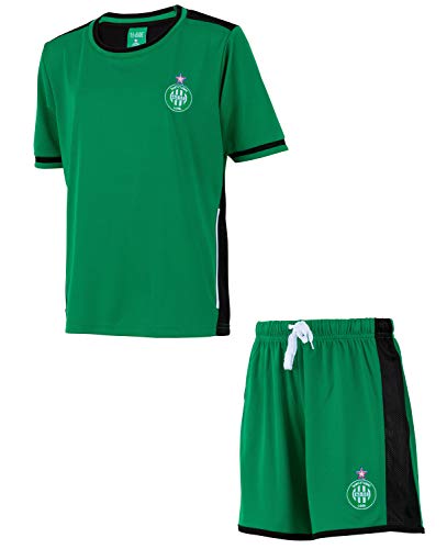 AS Saint Etienne Ensemble Maillot Short ASSE - Collection Officielle Taille Enfant 4 Ans
