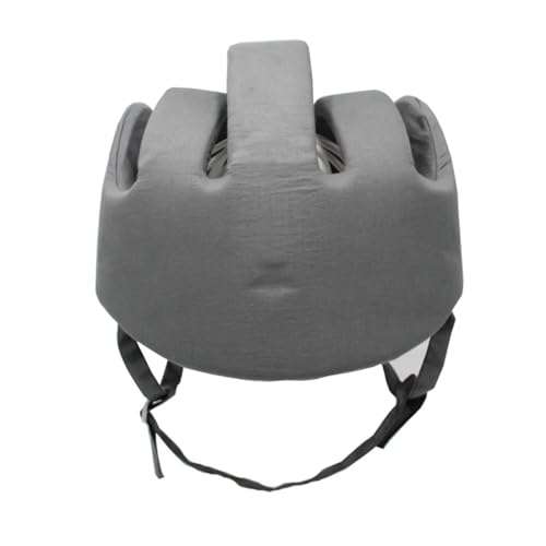Casco anticaídas para ancianos con protección auditiva y diseño acolchado suave