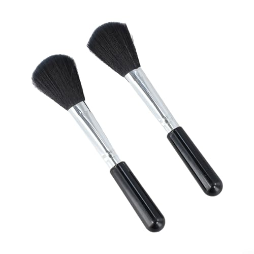 Model Making - Juego de cepillos de limpieza antiestáticos para mantenimiento de pintura electrónica, protección suave al tacto con diseño conductivo, 14,5 cm, color negro, paquete de 2