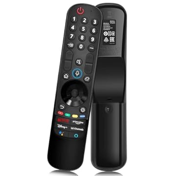 Controle remoto de voz para Smart TV LG, controle remoto de substituição Siawclub LG-Magic com ponteiro e função de voz, para Smart TV LG UHD OLED QNED NanoCell 4K 8K