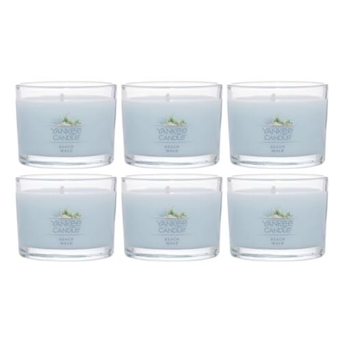 Image of Yankee Candle Mini Jar (1.3 Ounce (Pack of 6), Beach Walk)
