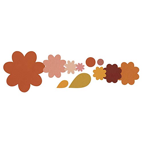 Sizzix Framelits Die Set 11/PK - Flower Layers & Leaf by Stephanie Barnard