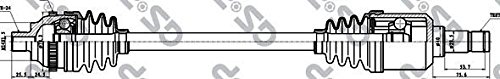 Image of GSP 299191 Drive Shaft