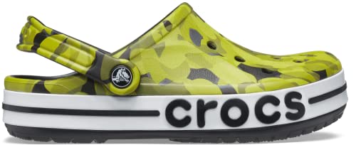 Image of Crocs Unisex-Adult Bayaband Clog Black /Multi Clog - 10 UK Men /11 UK Women (M11W13) (207806-0C4)