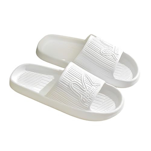 Image of Bear Slides Smiley Face Sandals Slippers for Women and Men Ultra Comfort Non-Slip Shower Sandals Indoor and Outdoor Use Quick Drying Pool Party Home
