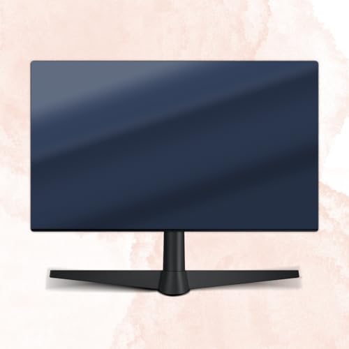 Image of FCS Water Resistant Nylon Fabric Anti-Static Dustproof LCD /LED /HD Monitor Cover Compatible for 18.5inch {Dell |HP| LG |Lenovo |Samsung |Acer |Benq } All Brands Displays-Fits All Flat & Curved