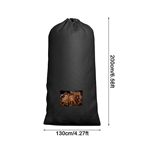Universal Lawn Tractor Leaf Bag Large Capacity Mower Grass Waste Catcher Pouch Lawn Mower Grass Catcher For Riding Mower