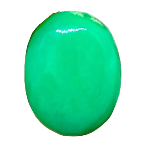 Chrysoprase naturelle de qualité supérieure 24x18mm pour joaillerie