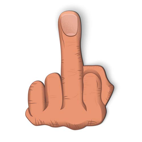 Amazon.com: Middle Finger - Magnet - Car Fridge Locker - 5.5
