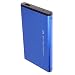 Produktbild Shiwaki Ultra Slim Externe Tragbare Festplatte USB 3.0 Backups HDD für PC Mac TV PS4 Xbox, Blau - 500GB