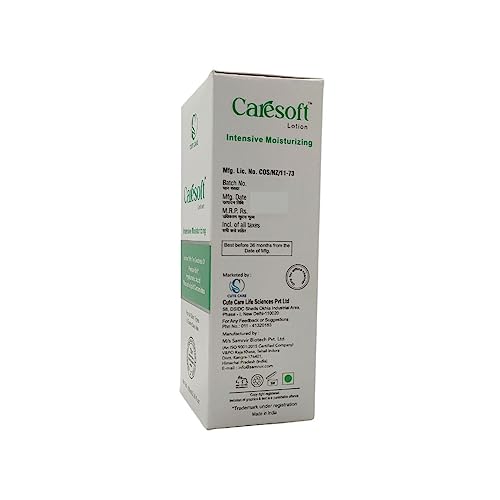 CARESOFT Moisturizing Lotion with Pentavitin, Hyaluronic Acid and Phospholipid Ceramides For All Skin Types and Every Day Use
