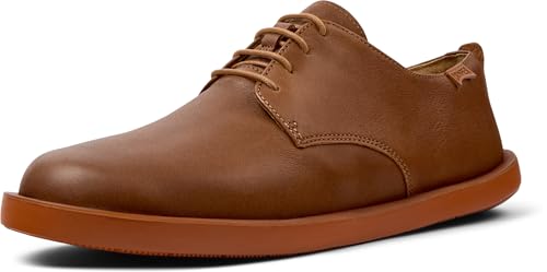 Camper Men's Peu Lace Up, Medium Brown 025, 6.5 UK