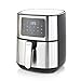 Produktbild Heißluftfritteuse 5.5L Schnelle Luftzirkulation 1400W Leistung Edelstahlkorb Gesundheitsfritteuse | Touchscreen-LED-Digitalanzeige-Bedienfeld mit integriertem Voreinstellungsmenü