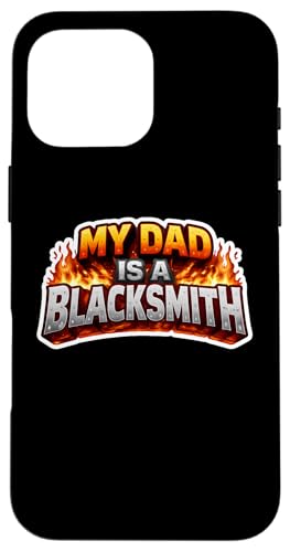 My Dad Is A Blacksmith �q�� ���q �� �L�b�Y ���̎q �j�̎q �X�}�z�P�[�X iPhone 16 Pro Max �p