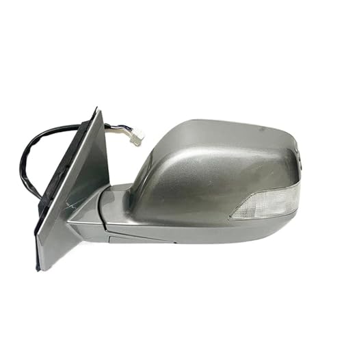 バックミラーアセンブリ に適合する CRV に適合する CR-V 2007-2011 RE1 RE2 RE4 左右サイドミラー アウターバックミラーアセンブリ 5/7/9ワイヤー 外側バックミラ(銀,9Wire L)